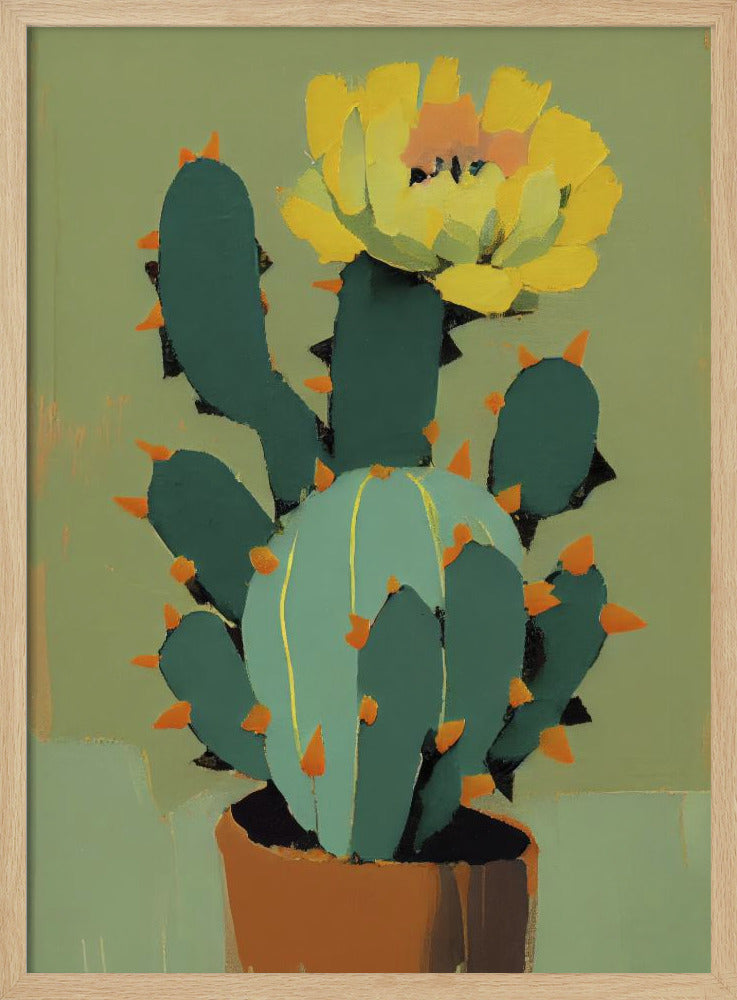Blooming Cactus | Poster