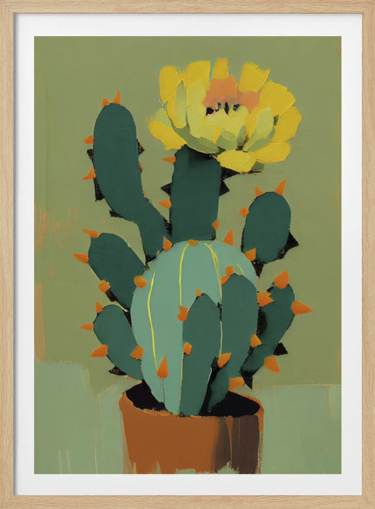 Blooming Cactus | Poster