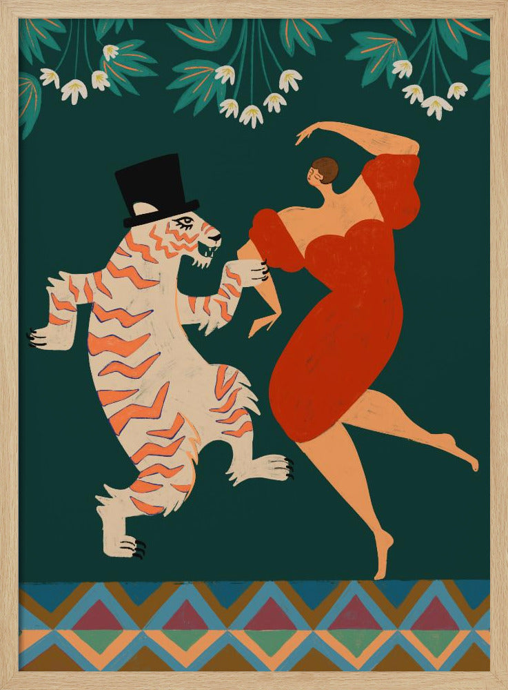 A Date With a Wild Cat | Poster