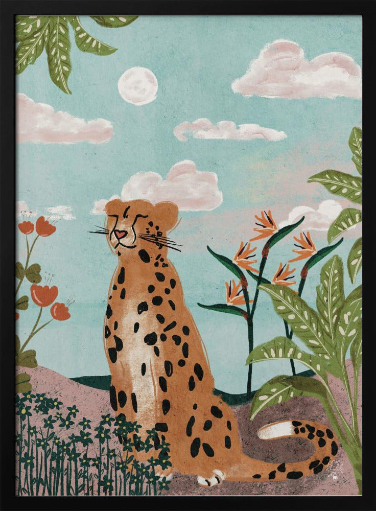 Leopard In Jungle Erum Khalili.png | Poster