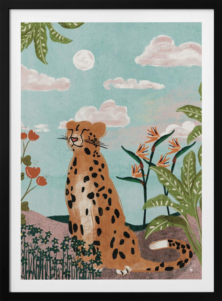 Leopard In Jungle Erum Khalili.png | Poster