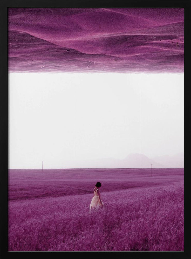 Purple Fields | Poster