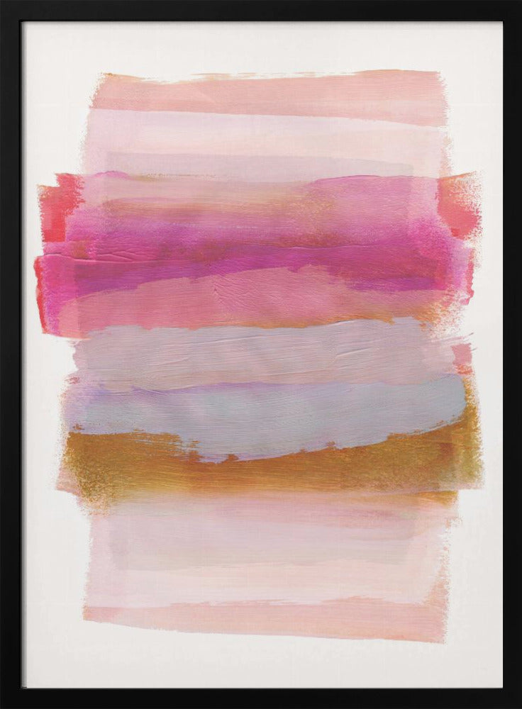 Abstract Brush Strokes 45 A1 | Poster