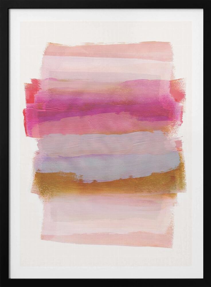 Abstract Brush Strokes 45 A1 | Poster
