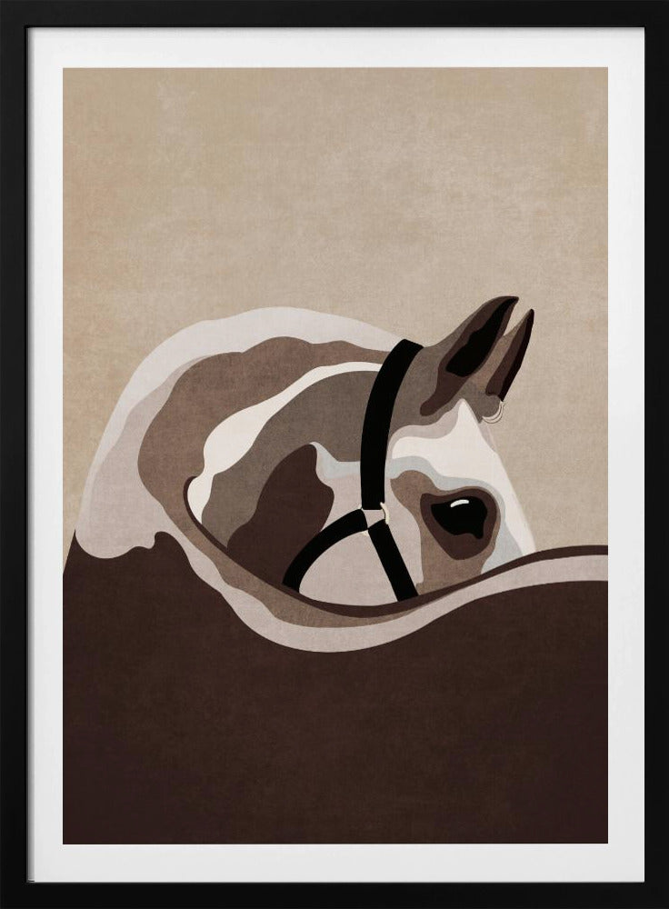 Majestic Equine Gaze | Poster