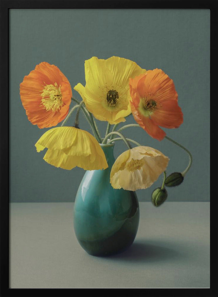 Icelandic Poppy Still Life | Poster
