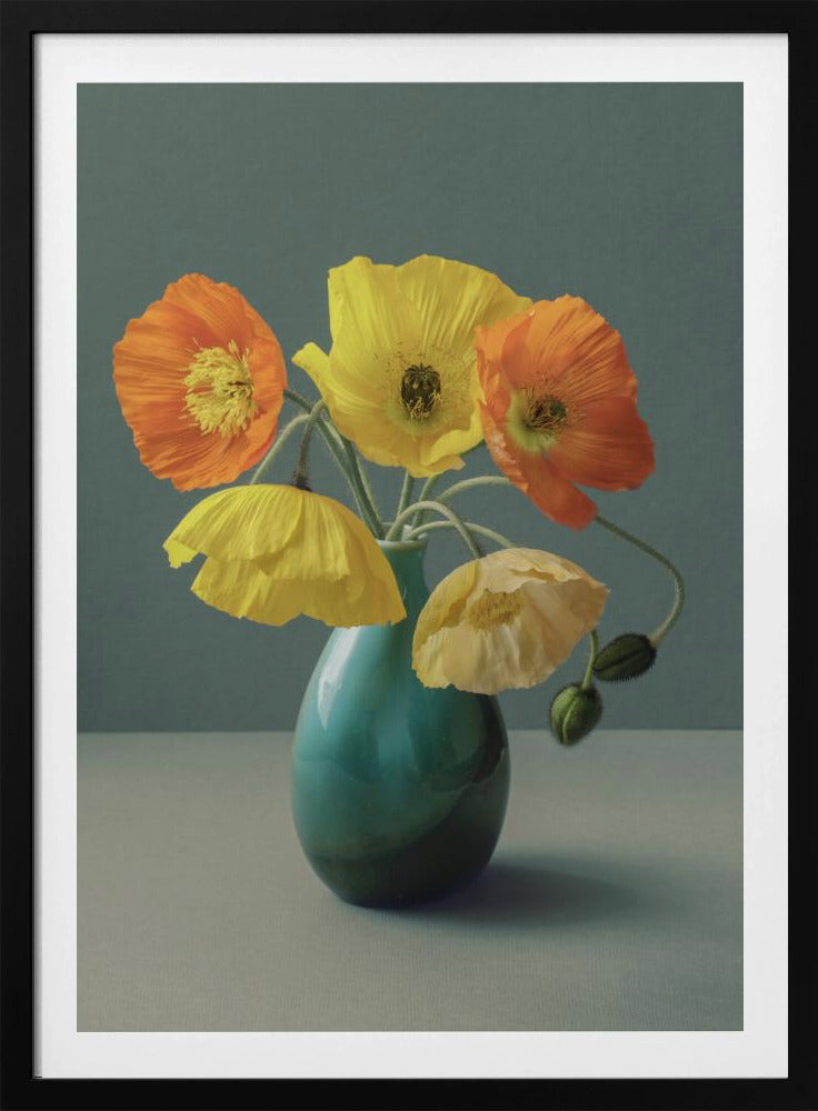 Icelandic Poppy Still Life | Poster