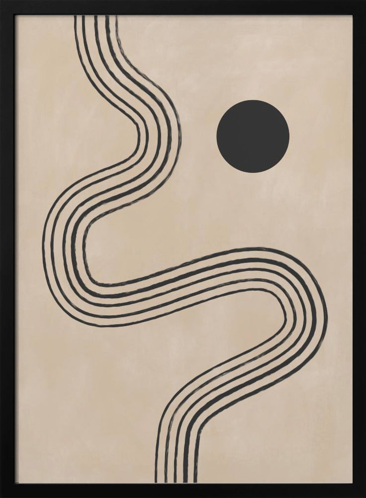 Curves and Sphere | Poster