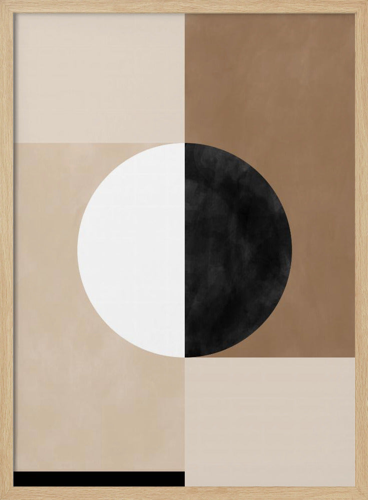Geometric Shapes with a Central Circle | Poster
