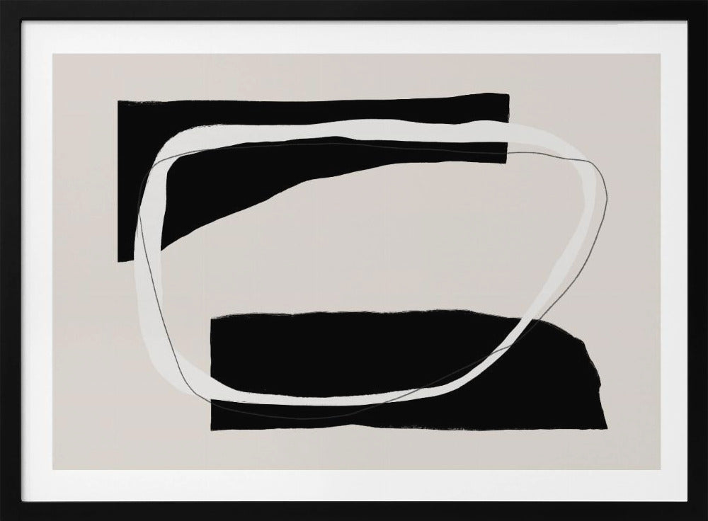 Monochrome Flow | Poster