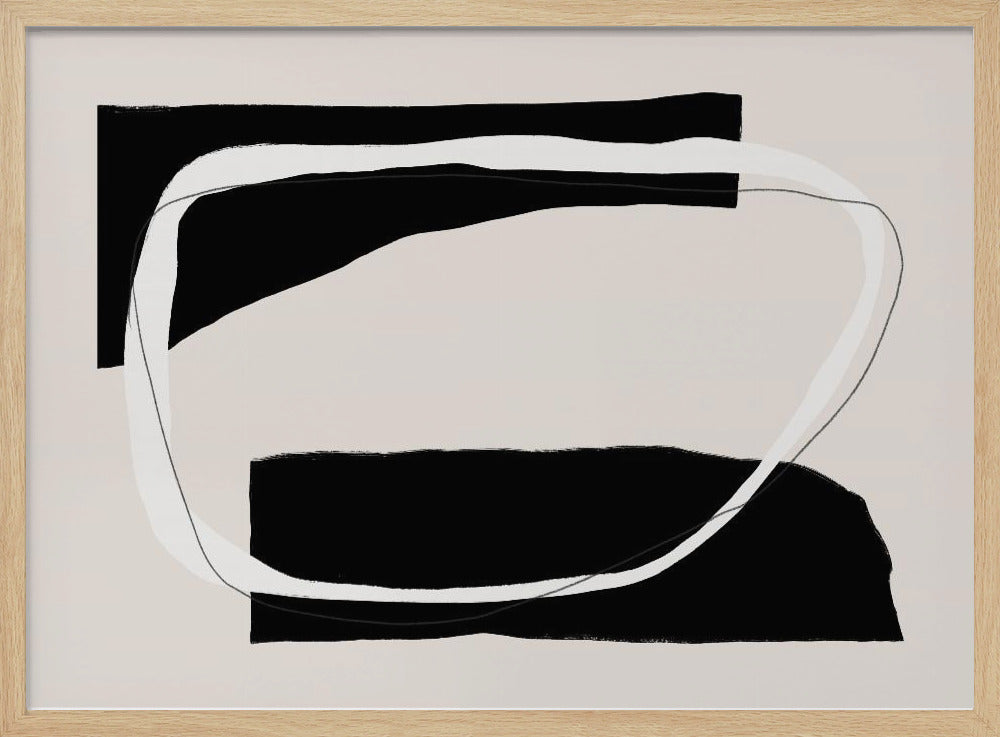 Monochrome Flow | Poster