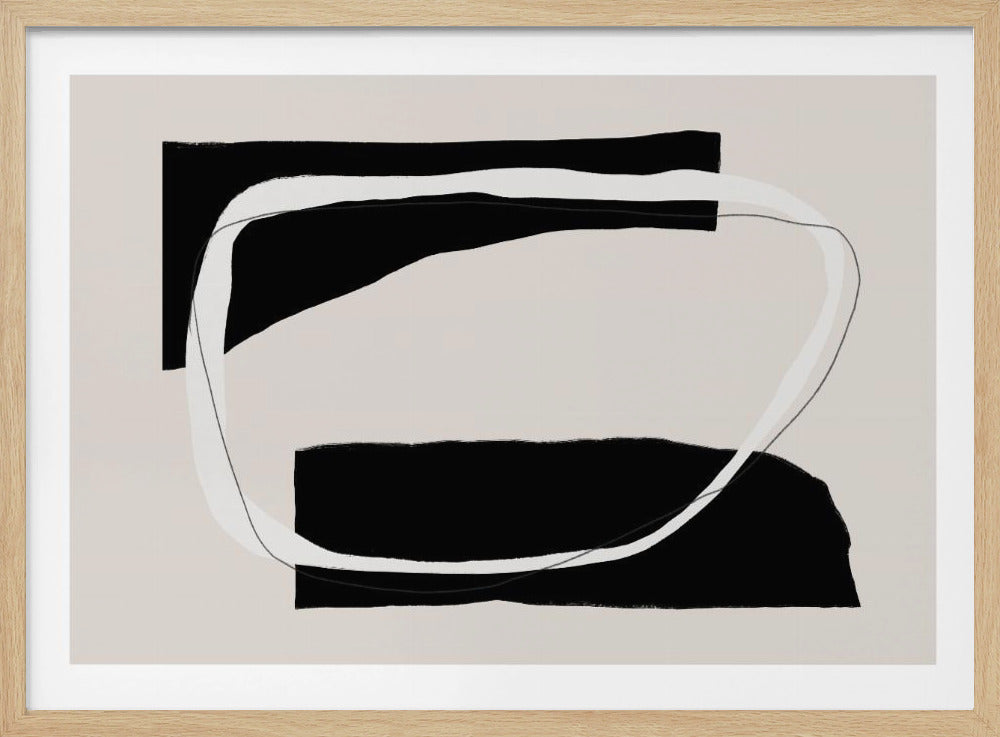 Monochrome Flow | Poster