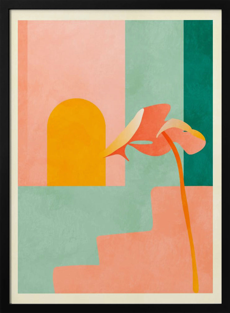 Spaces 3 Treppe | Poster