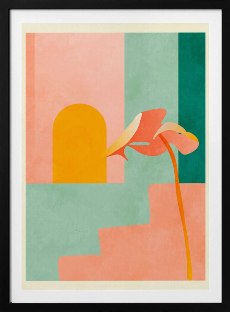 Spaces 3 Treppe | Poster