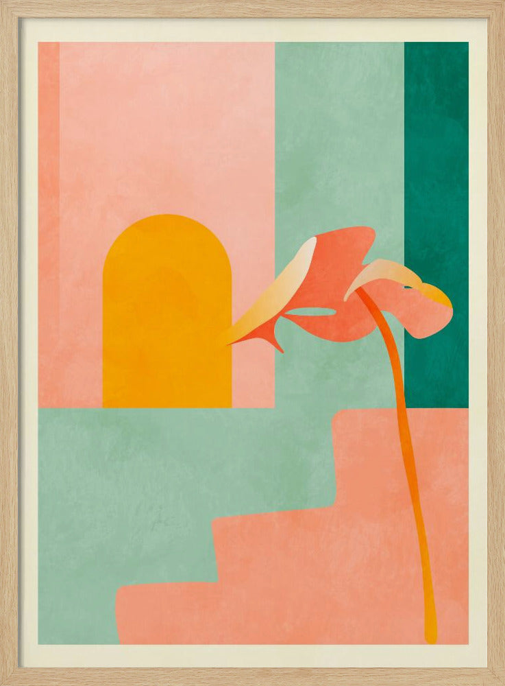 Spaces 3 Treppe | Poster