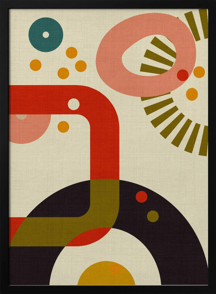 Mid Century Cirque 3 | Poster
