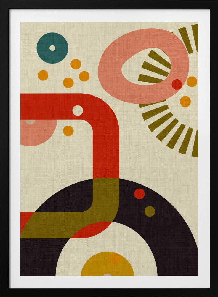 Mid Century Cirque 3 | Poster