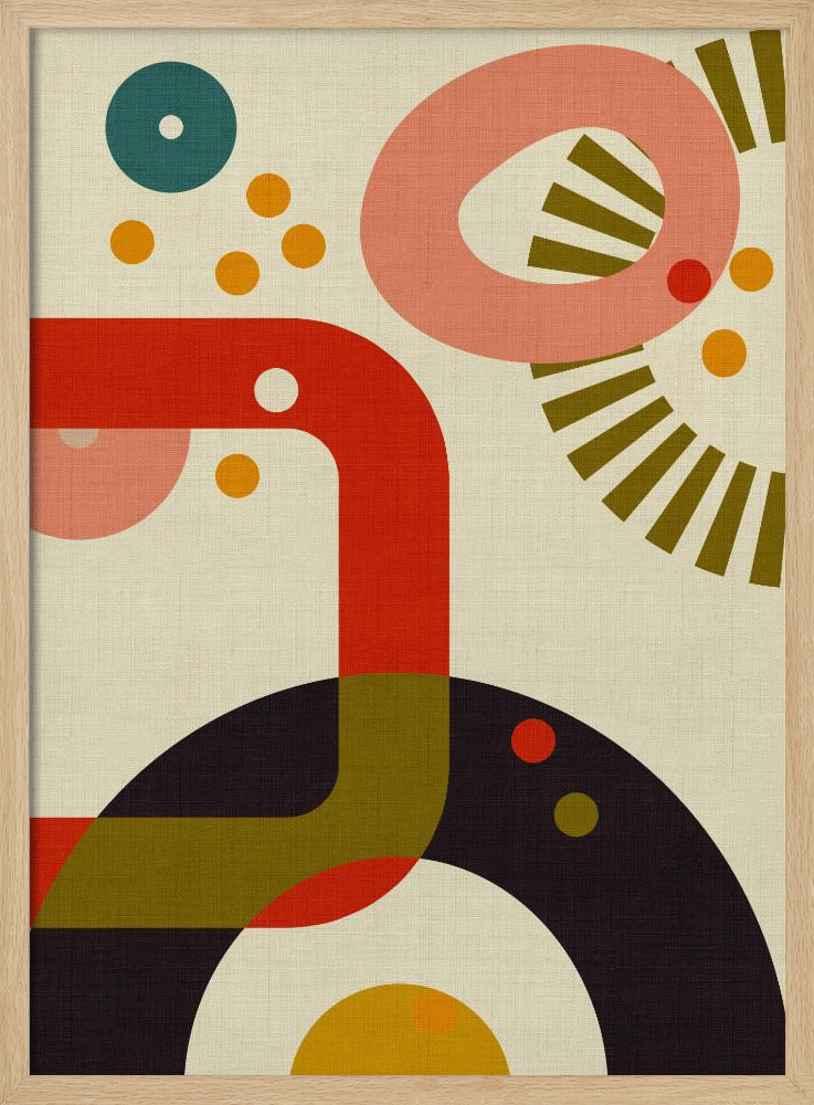 Mid Century Cirque 3 | Poster
