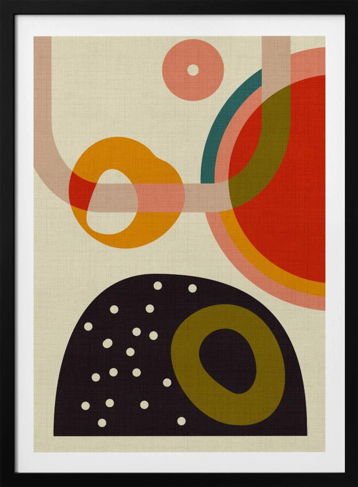 Mid Century Cirque 4 Kopie | Poster