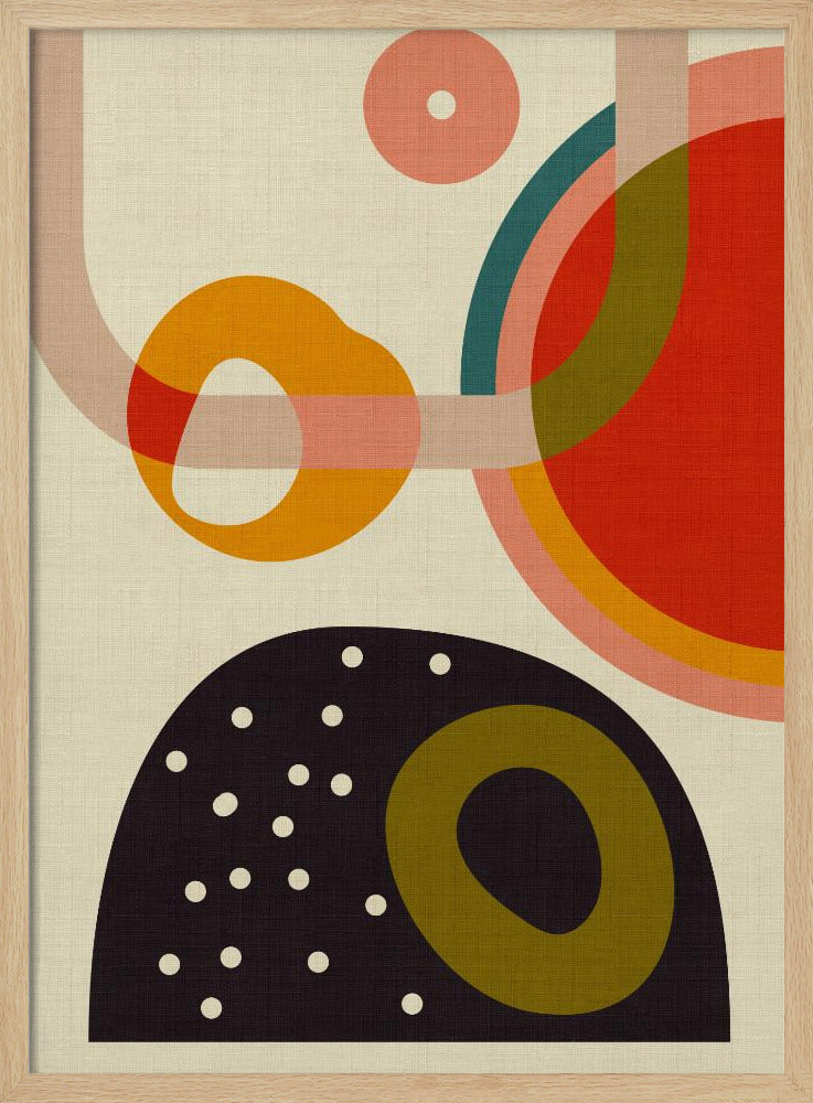 Mid Century Cirque 4 Kopie | Poster