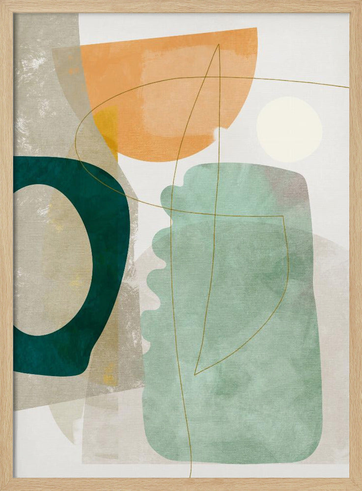 Nature Friendly Terracotta 2 Aquarell Kopie | Poster