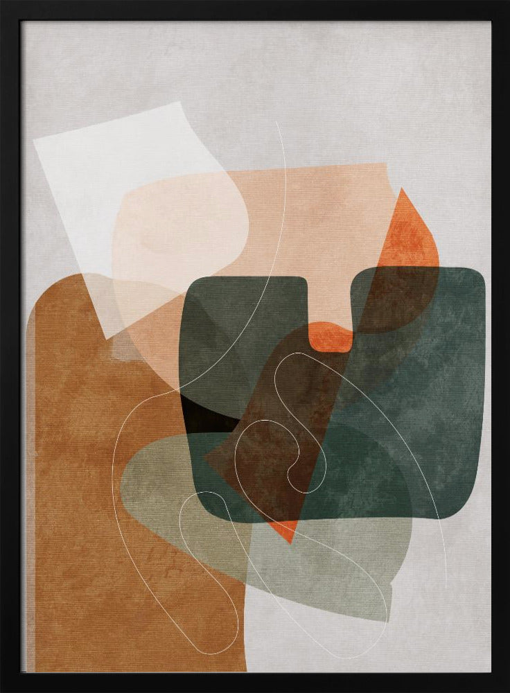 Nature Friendly Terracotta 4 Aquarell Kopie | Poster