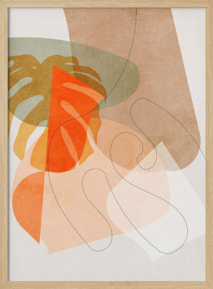 Nature Friendly Terracotta 6 Aquarell Kopie | Poster