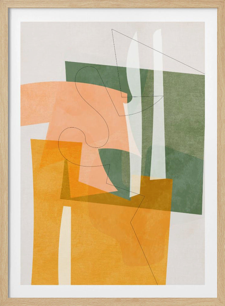 Nature Friendly Terracotta 8 Aquarell Kopie | Poster