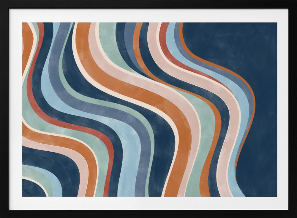 Flowing Stripes | Poster