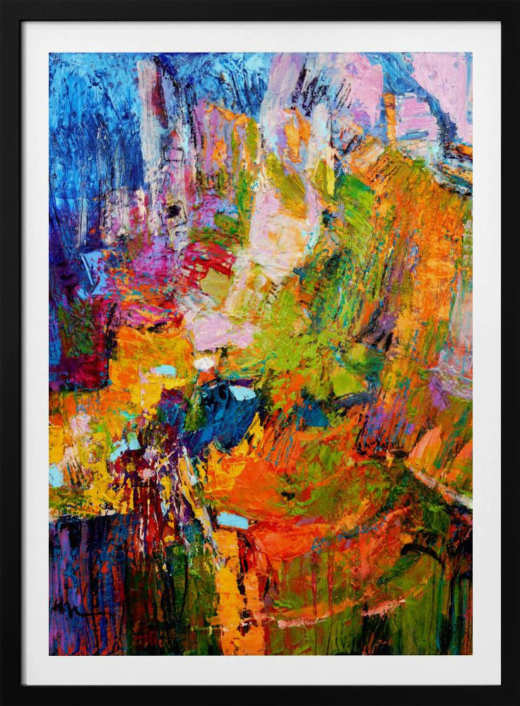 Vivid Petal Whispers | Poster