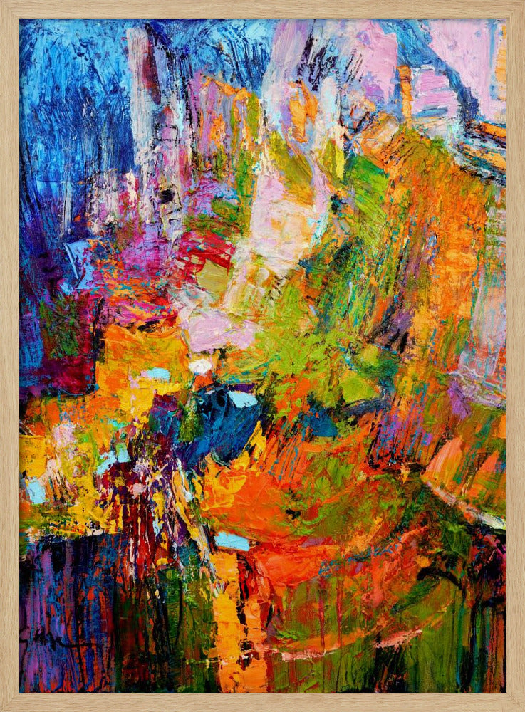 Vivid Petal Whispers | Poster