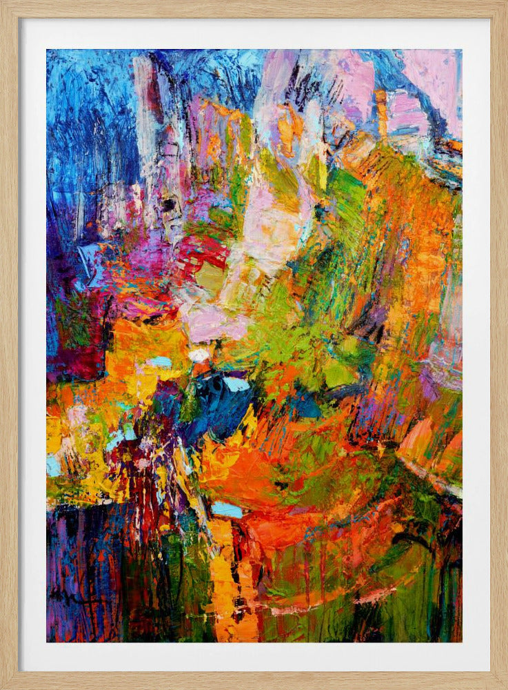 Vivid Petal Whispers | Poster