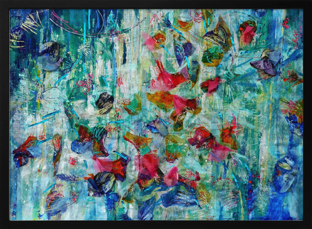 Flourishing Petal Symphony | Poster