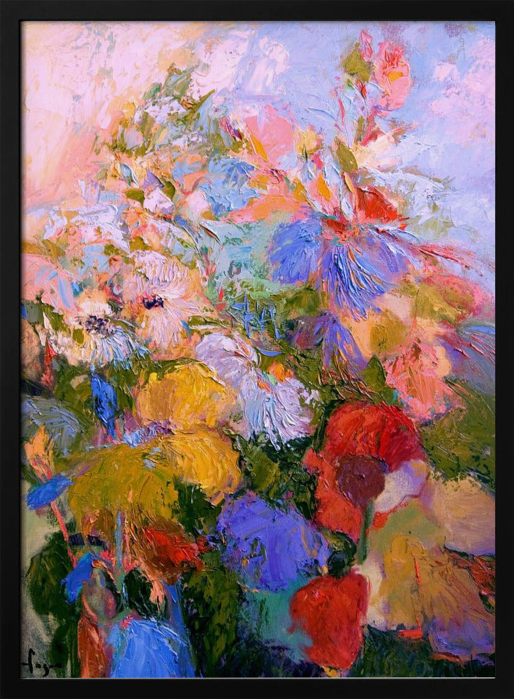 Vivid Colors And Delicate Petals | Poster