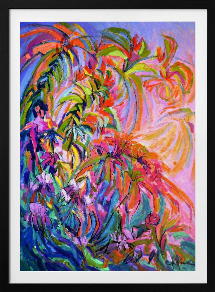 Radiant Floral Ballet | Poster