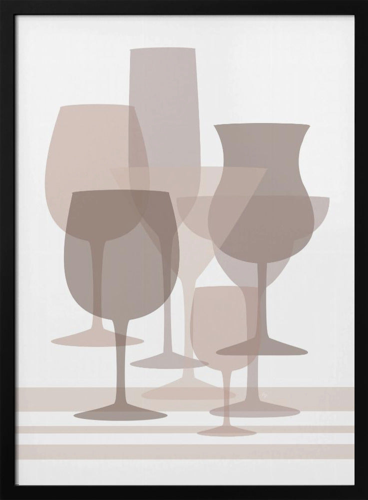 Layered Glass Harmony | Poster