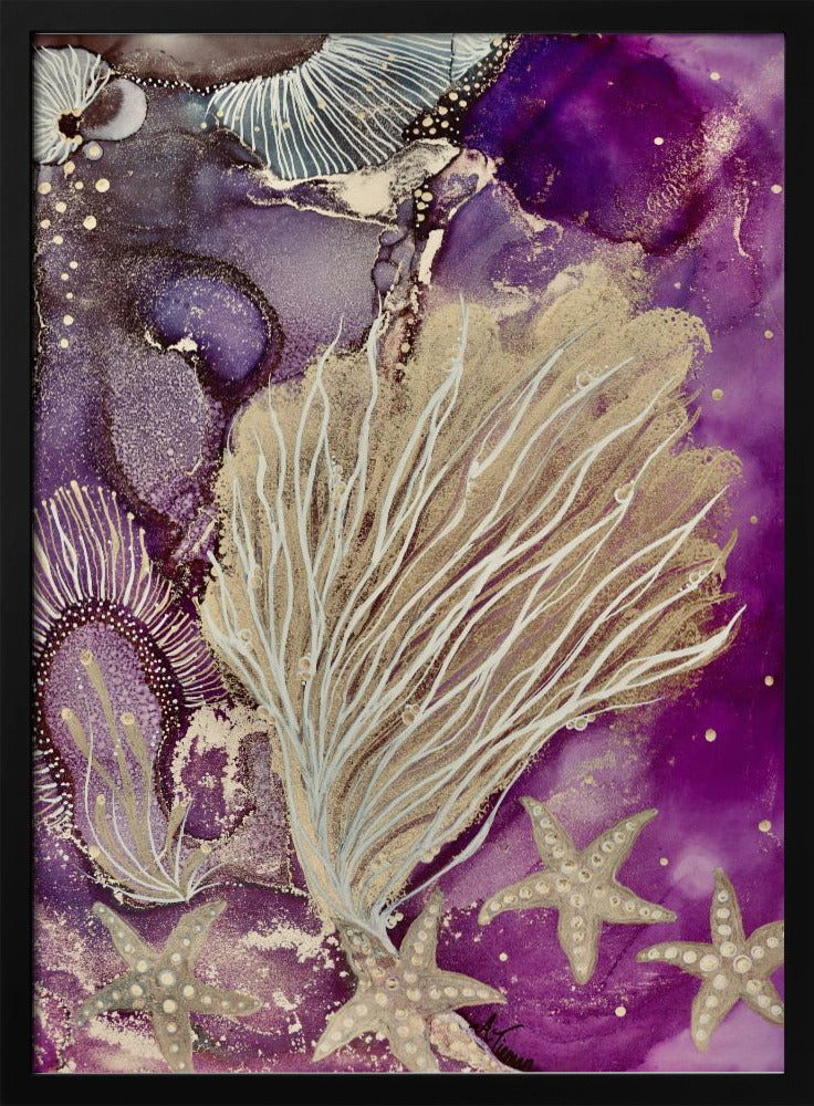 Blushing Reef | Poster