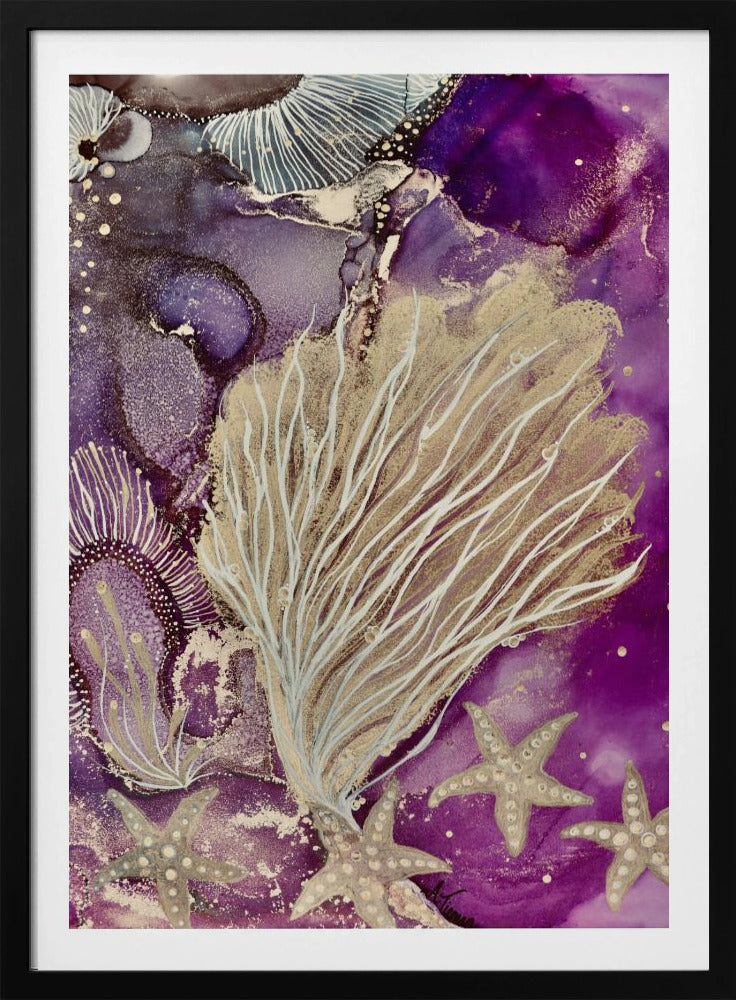 Blushing Reef | Poster