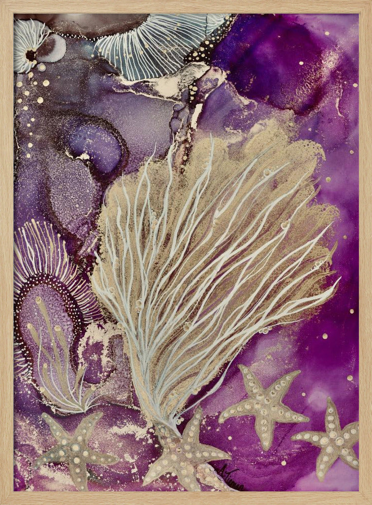 Blushing Reef | Poster