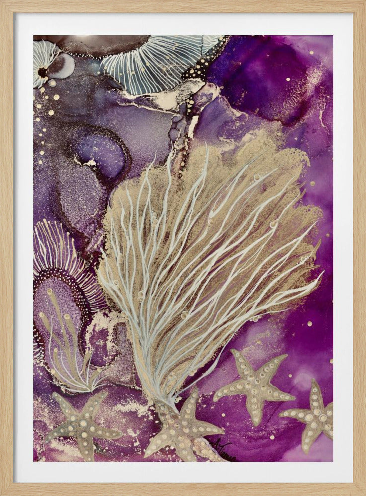 Blushing Reef | Poster