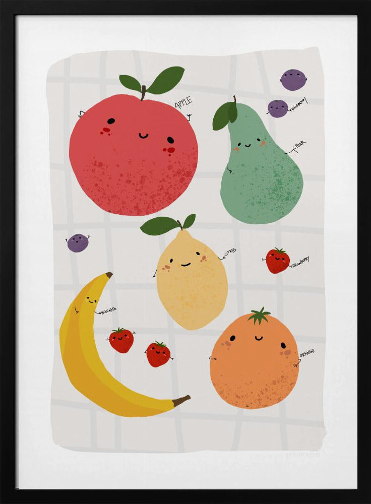Fruit Kidsposter | Poster