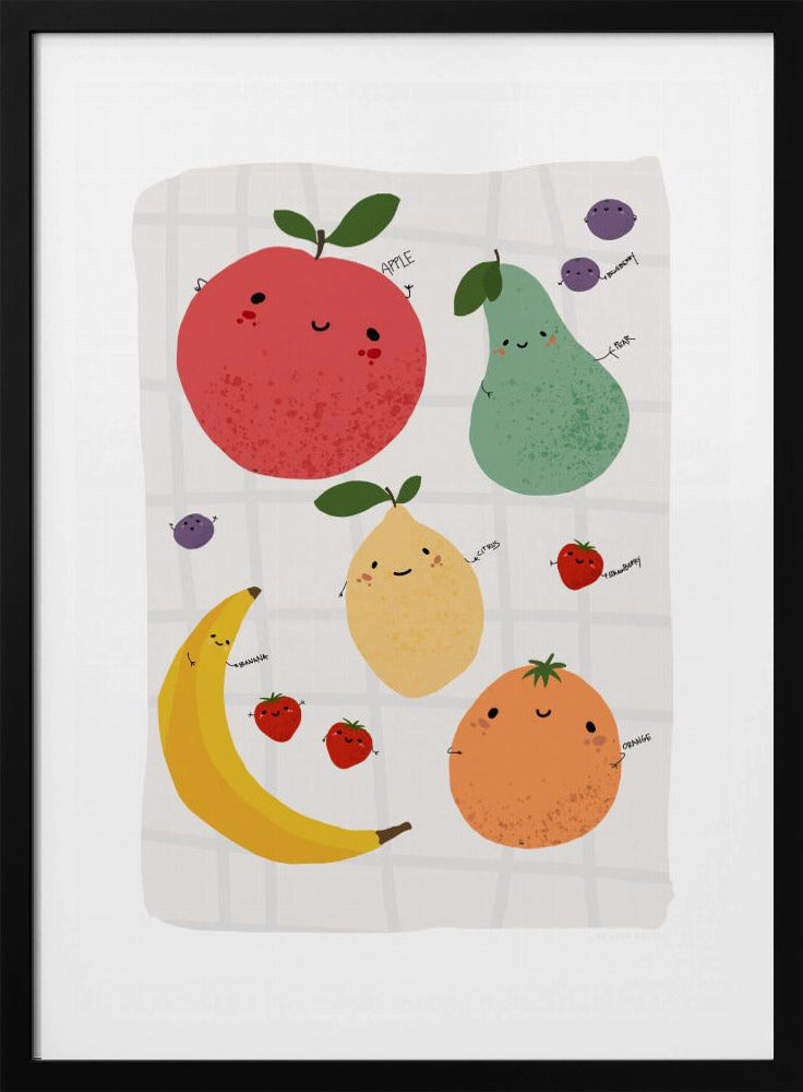Fruit Kidsposter | Poster