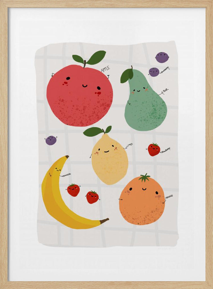 Fruit Kidsposter | Poster