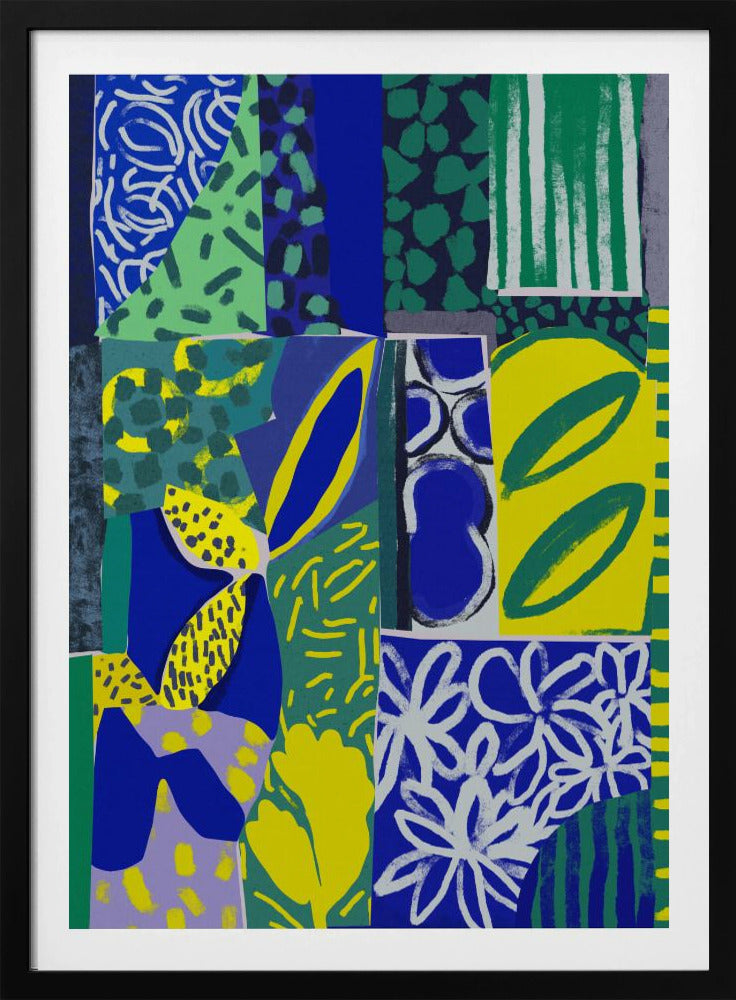 Vibrant Patchwork | Poster