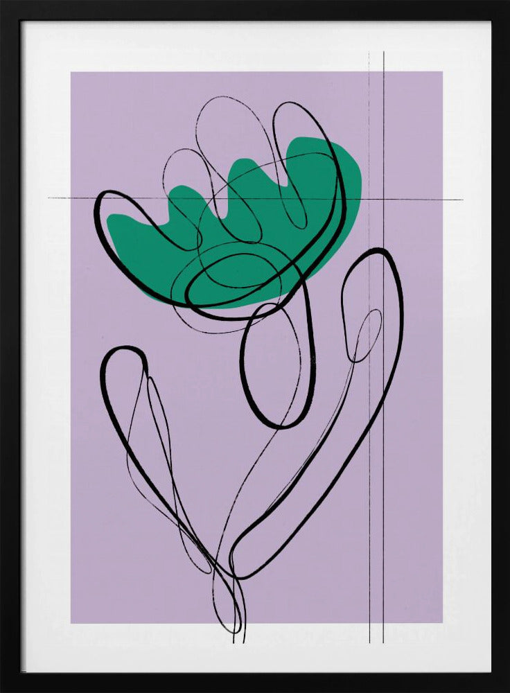 Flowing Petals | Poster