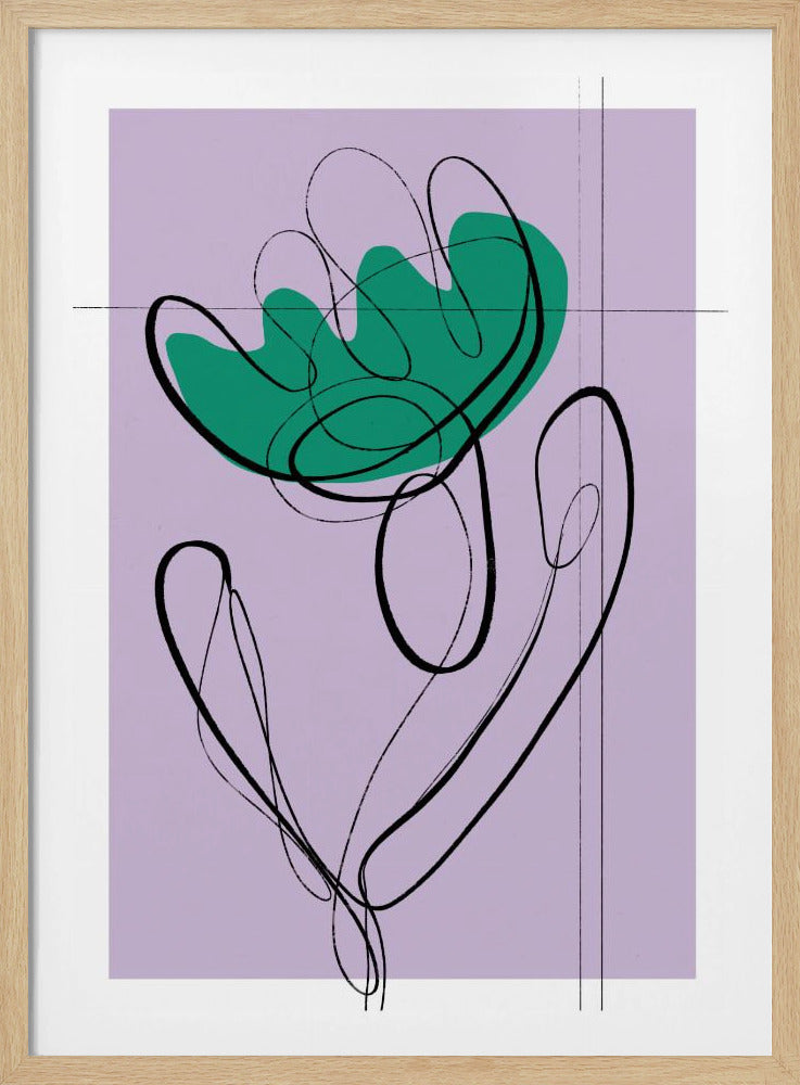 Flowing Petals | Poster