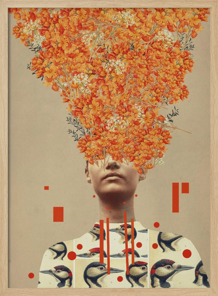 Bird Flight In Autumn | Poster
