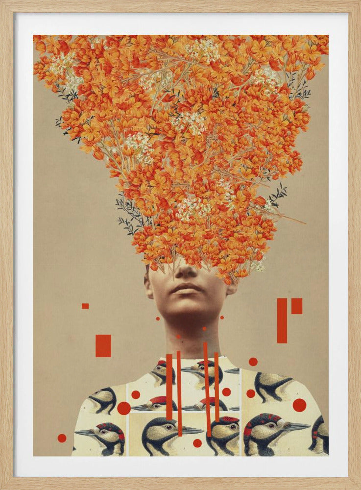 Bird Flight In Autumn | Poster