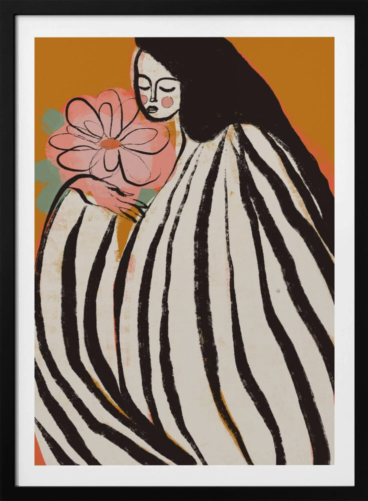 Striped Serenity | Poster