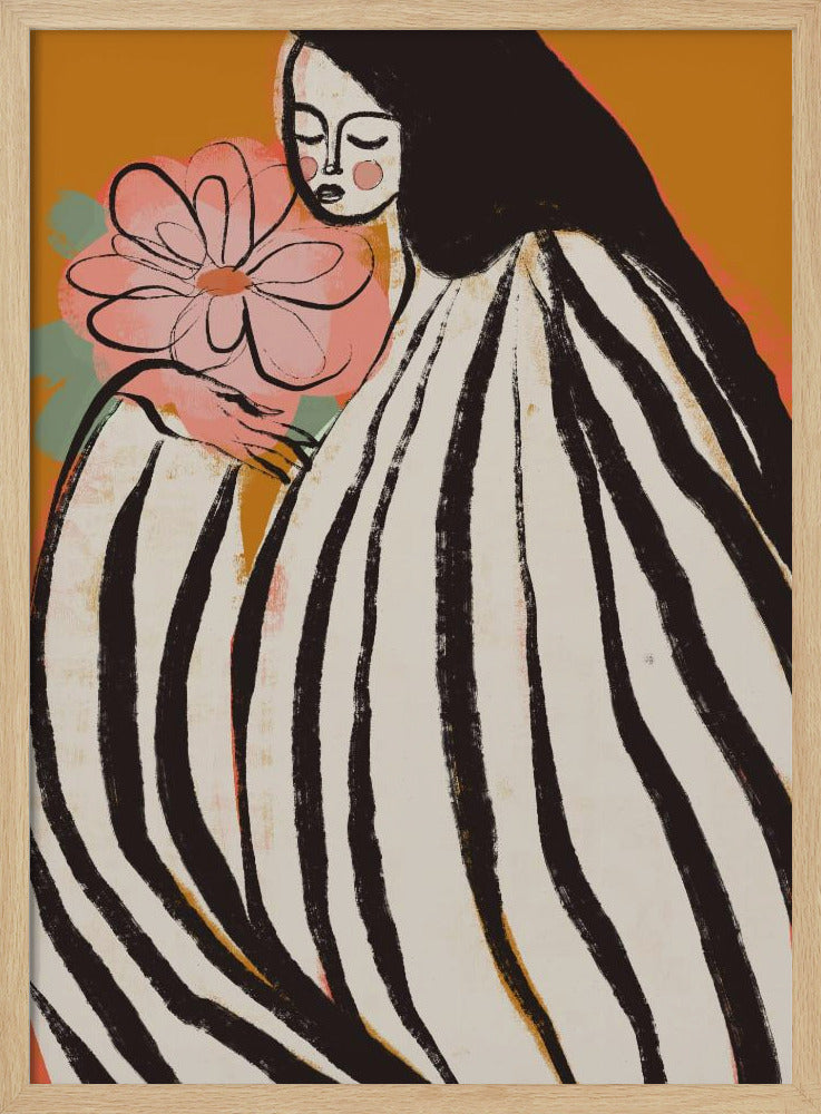 Striped Serenity | Poster